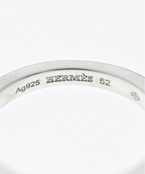 HERMES（エルメス）リング シルバー サイズ:52 レディース/2200665905124