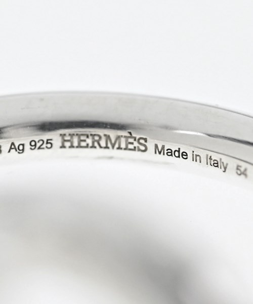 HERMES（エルメス）リング シルバー サイズ:54 レディース/2200665905179
