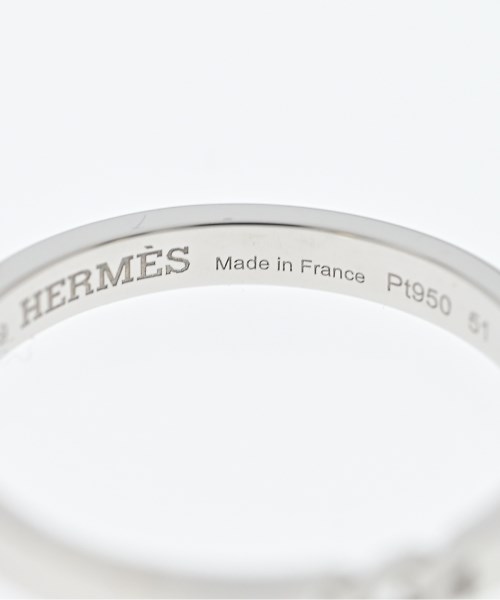 HERMES（エルメス）リング シルバー サイズ:51(53.5位) レディース/2200670448630