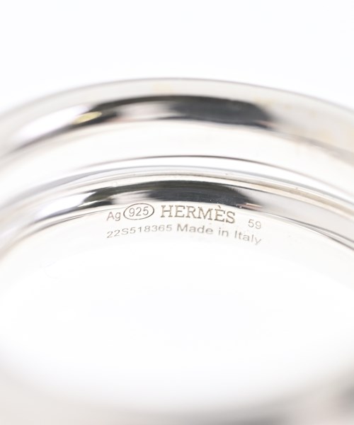 HERMES（エルメス）リング シルバー サイズ:59 レディース/2200670448760