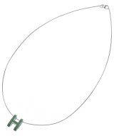 HERMES（エルメス）ネックレス 緑 サイズ:- レディース/2200729497275