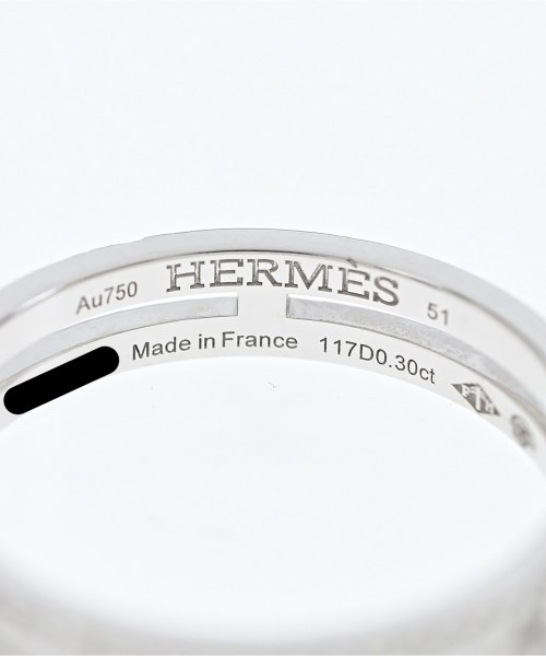 HERMES（エルメス）リング シルバー サイズ:51 レディース/2200687240180