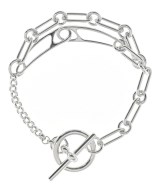 HERMES（エルメス）ブレスレット・バングル シルバー サイズ:ST レディース/2200692176559