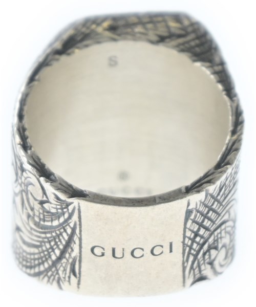 GUCCI（グッチ）リング シルバー サイズ:S(13) レディース/2200637956130