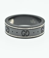 GUCCI（グッチ）リング 黒 サイズ:17 レディース/2200595125555