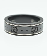 GUCCI（グッチ）リング 黒 サイズ:17 レディース/2200595125555