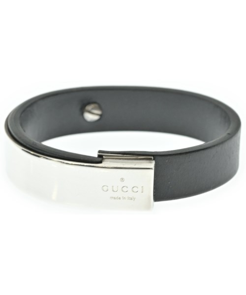 GUCCI（グッチ）ブレスレット・バングル 黒 サイズ:- レディース/2200599156685