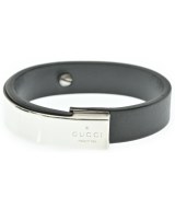 GUCCI（グッチ）ブレスレット・バングル 黒 サイズ:- レディース/2200599156685