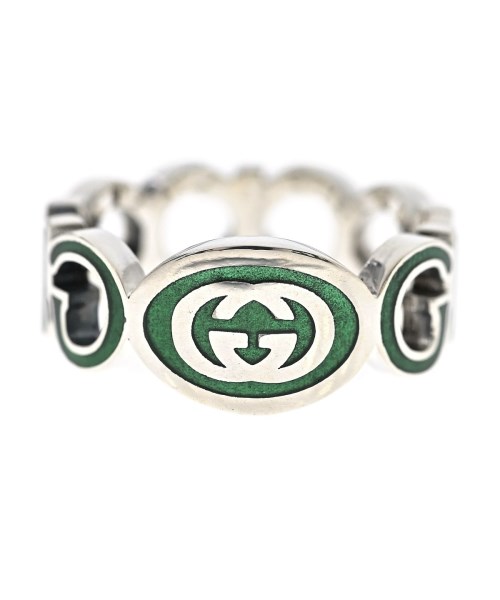 GUCCI(グッチ)リング 緑 サイズ:16/2200671774097