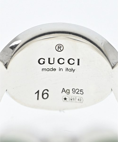 GUCCI（グッチ）リング 緑 サイズ:16 レディース/2200671774097