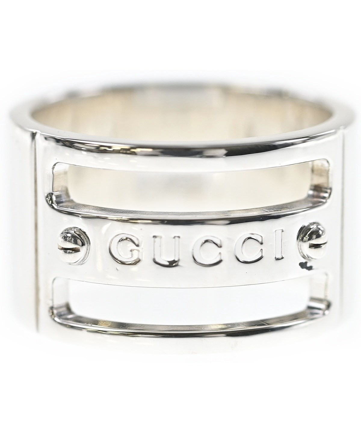 GUCCI（グッチ）リング シルバー サイズ:14 レディース/2200679369578