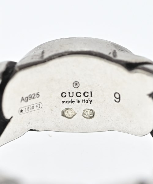 GUCCI（グッチ）リング シルバー サイズ:9 レディース/2200679379010