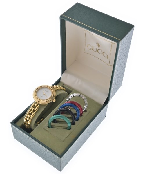 GUCCI（グッチ）腕時計 白 サイズ:- レディース/2200700106264