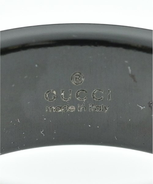GUCCI（グッチ）リング 黒 サイズ:13 レディース/2200654620021