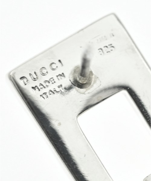 GUCCI（グッチ）ピアス・イヤリング シルバー サイズ:- レディース/2200654620816