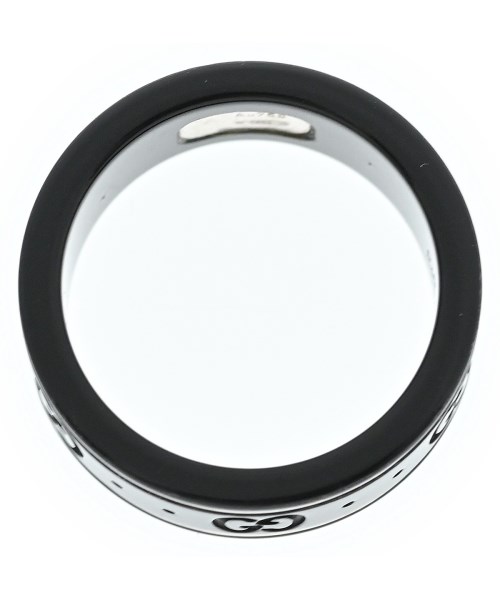 GUCCI（グッチ）リング 黒 サイズ:13 レディース/2200661575185