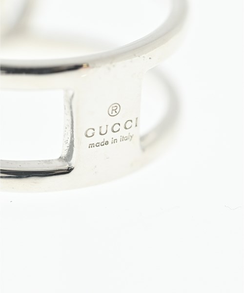 GUCCI（グッチ）リング シルバー サイズ:17 レディース/2200661575215