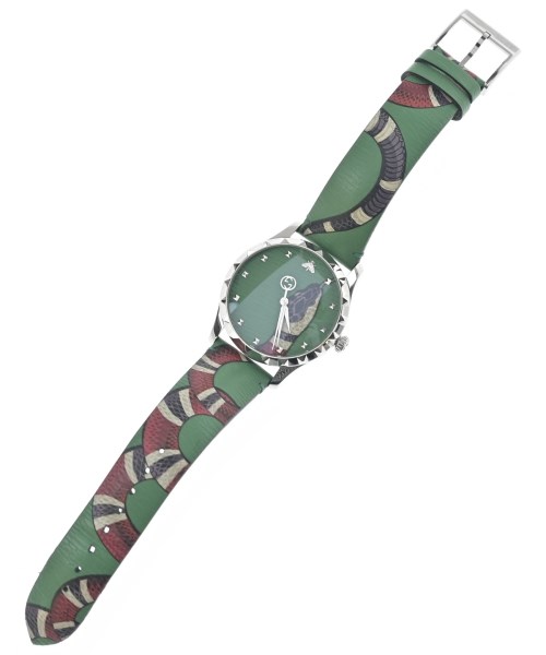 GUCCI（グッチ）腕時計 緑 サイズ:- レディース/2200716220145