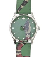 GUCCI（グッチ）腕時計 緑 サイズ:- レディース/2200716220145
