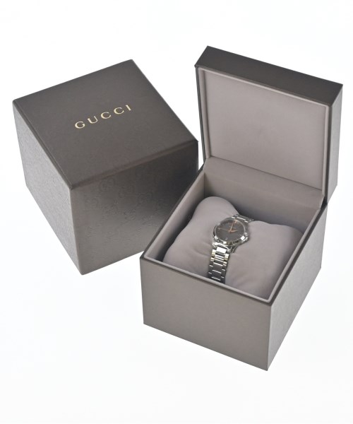 GUCCI（グッチ）腕時計 グレー サイズ:- レディース/2200716220169