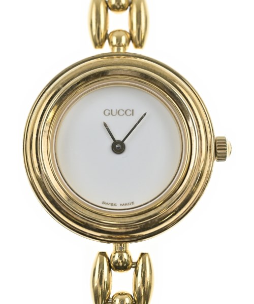 GUCCI（グッチ）腕時計 白 サイズ:- レディース/2200716220213