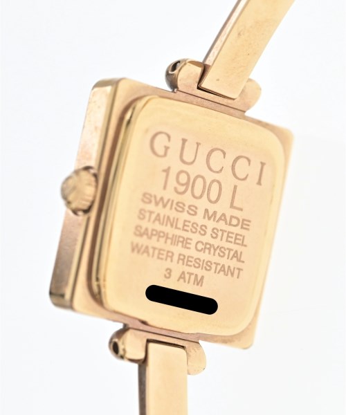 GUCCI（グッチ）腕時計 ピンク サイズ:- レディース/2200716220343