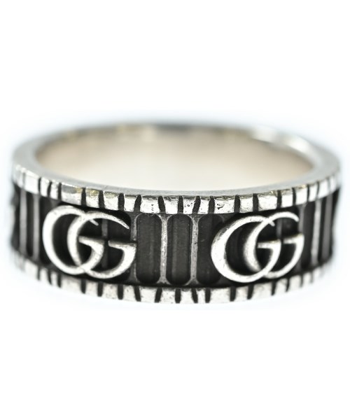 GUCCI（グッチ）リング 黒 サイズ:24 レディース/2200716254652