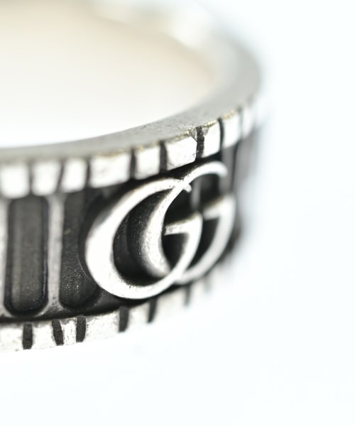 GUCCI（グッチ）リング 黒 サイズ:24 レディース/2200716254652