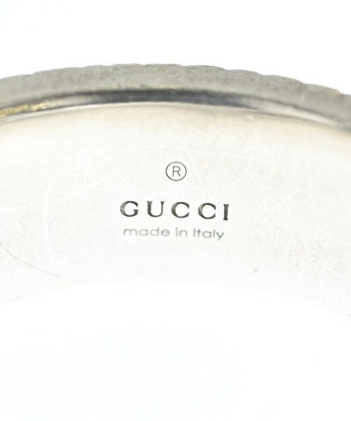 GUCCI（グッチ）リング 黒 サイズ:24 レディース/2200716254652