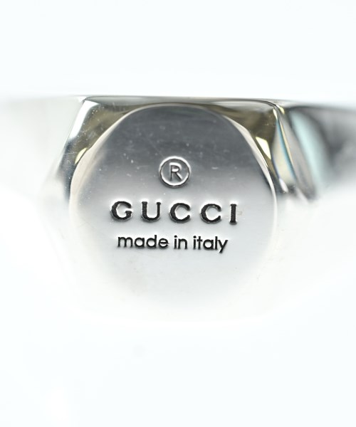 GUCCI（グッチ）リング シルバー サイズ:17 レディース/2200718704087