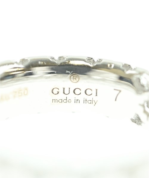 GUCCI（グッチ）リング シルバー サイズ:7 レディース/2200653945019