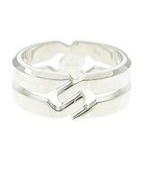 GUCCI（グッチ）リング シルバー サイズ:24 レディース/2200653946177