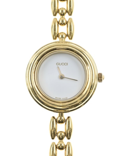 GUCCI（グッチ）腕時計 白 サイズ:- レディース/2200708380086