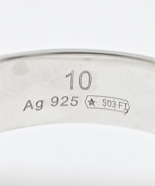 GUCCI（グッチ）リング シルバー サイズ:10 レディース/2200709642046