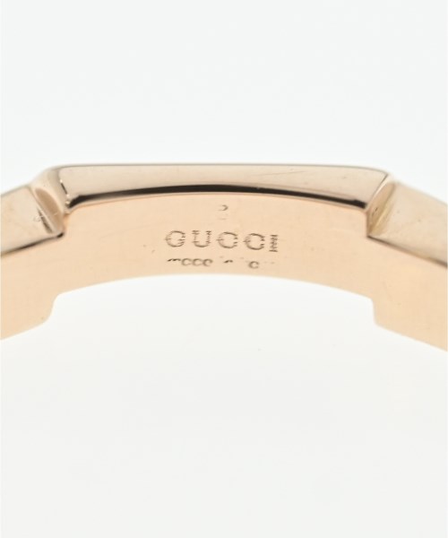 GUCCI（グッチ）リング ゴールド サイズ:7 レディース/2200662646655