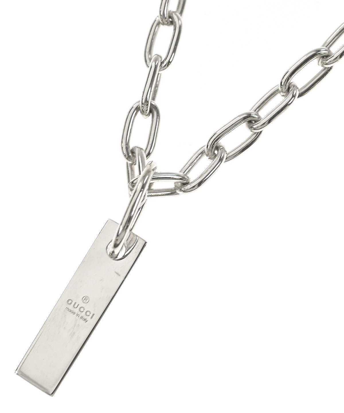 グッチのネックレス GUCCI（グッチ）ネックレス シルバー サイズ:- レディース
