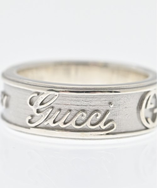 GUCCI（グッチ）リング シルバー サイズ:15 レディース/2200669690200