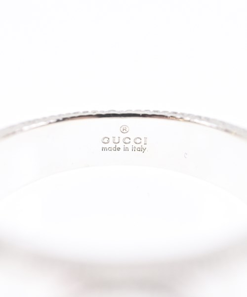 GUCCI（グッチ）リング シルバー サイズ:19 レディース/2200670448845