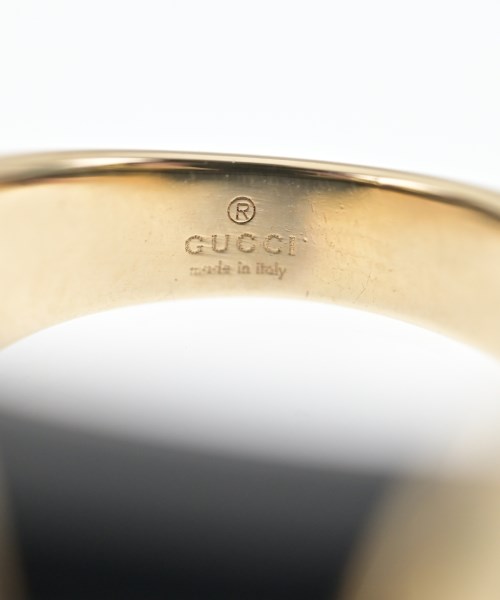 GUCCI（グッチ）リング 黒 サイズ:13 レディース/2200682465052