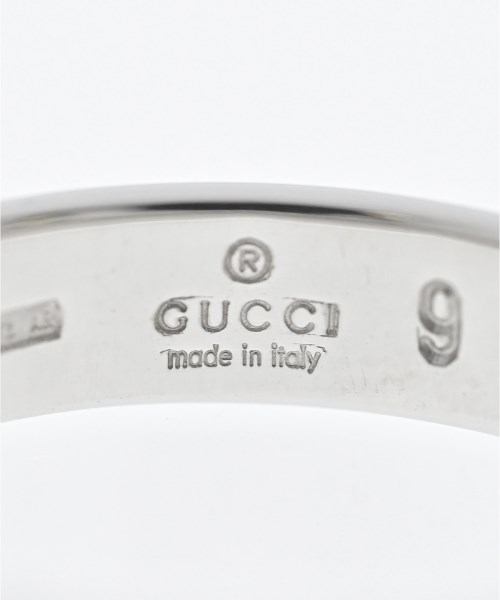 GUCCI（グッチ）リング シルバー サイズ:9 レディース/2200687240081