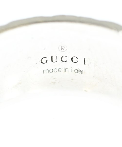 GUCCI（グッチ）リング シルバー サイズ:22 レディース/2200687240135
