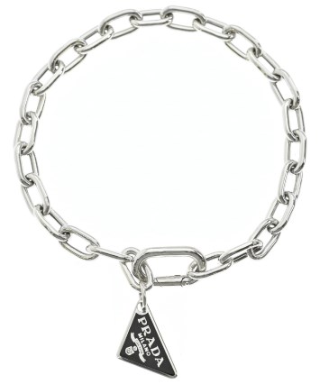 PRADA（プラダ）ブレスレット・バングル シルバー サイズ:S レディース