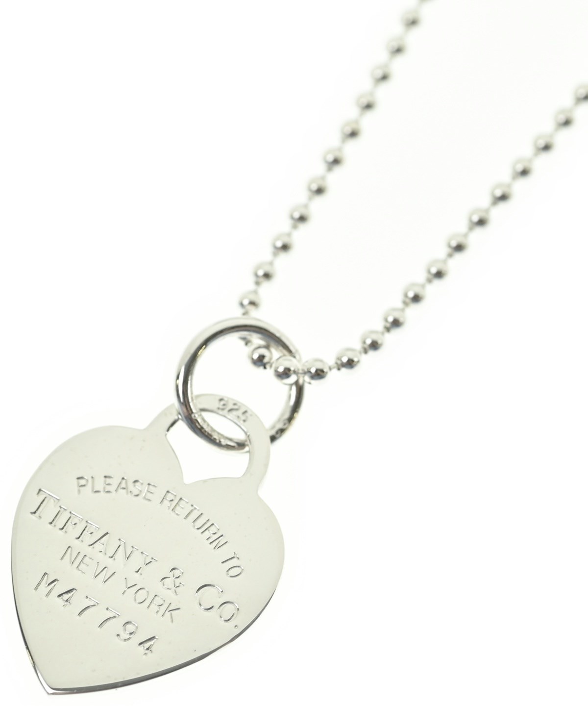 TIFFANY & CO. ティファニー ネックレス Sv925 - 4800724D0156 TIFFANY & CO.(ティファニー)ネックレス シルバー サイズ
