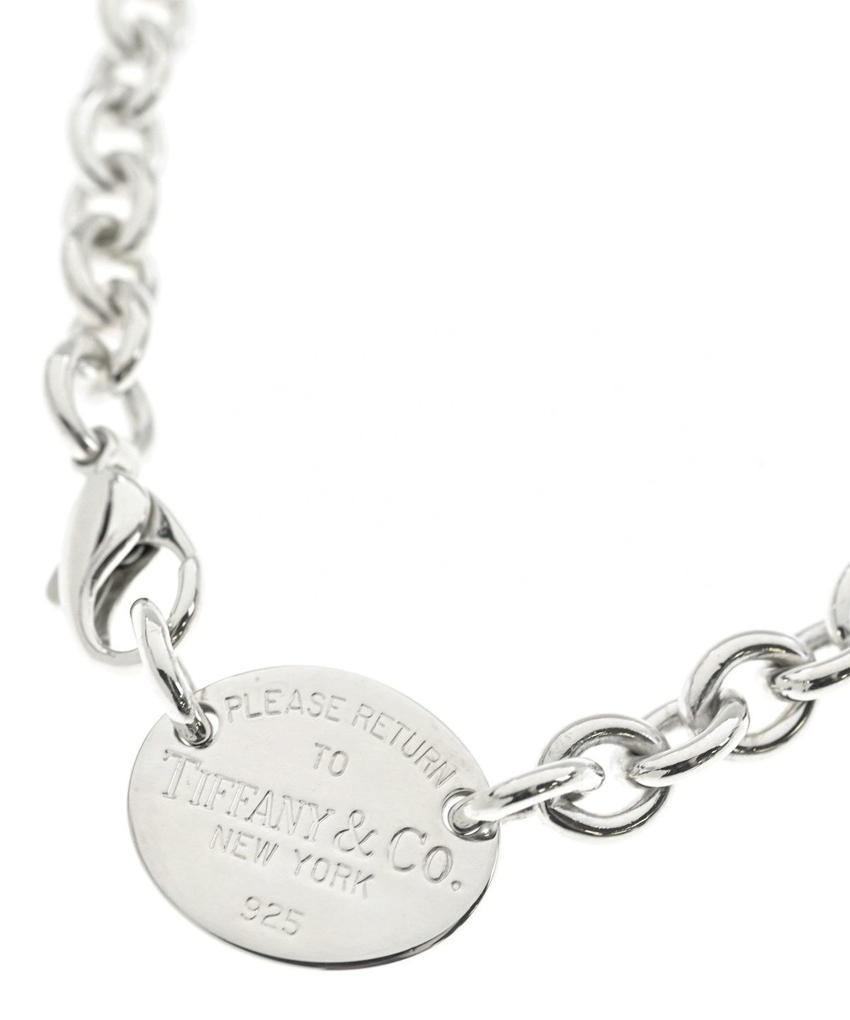 Tiffany & Co. シルバー ロゴネックレス TIFFANY & CO.（ティファニー）ネックレス シルバー サイズ