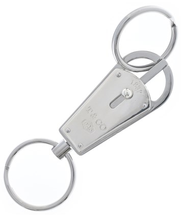 M27524 美品 ティファニー T ロゴ キーリング キーホルダー SV925 M27524 美品 ティファニー T ロゴ キーリング キーホルダー SV925