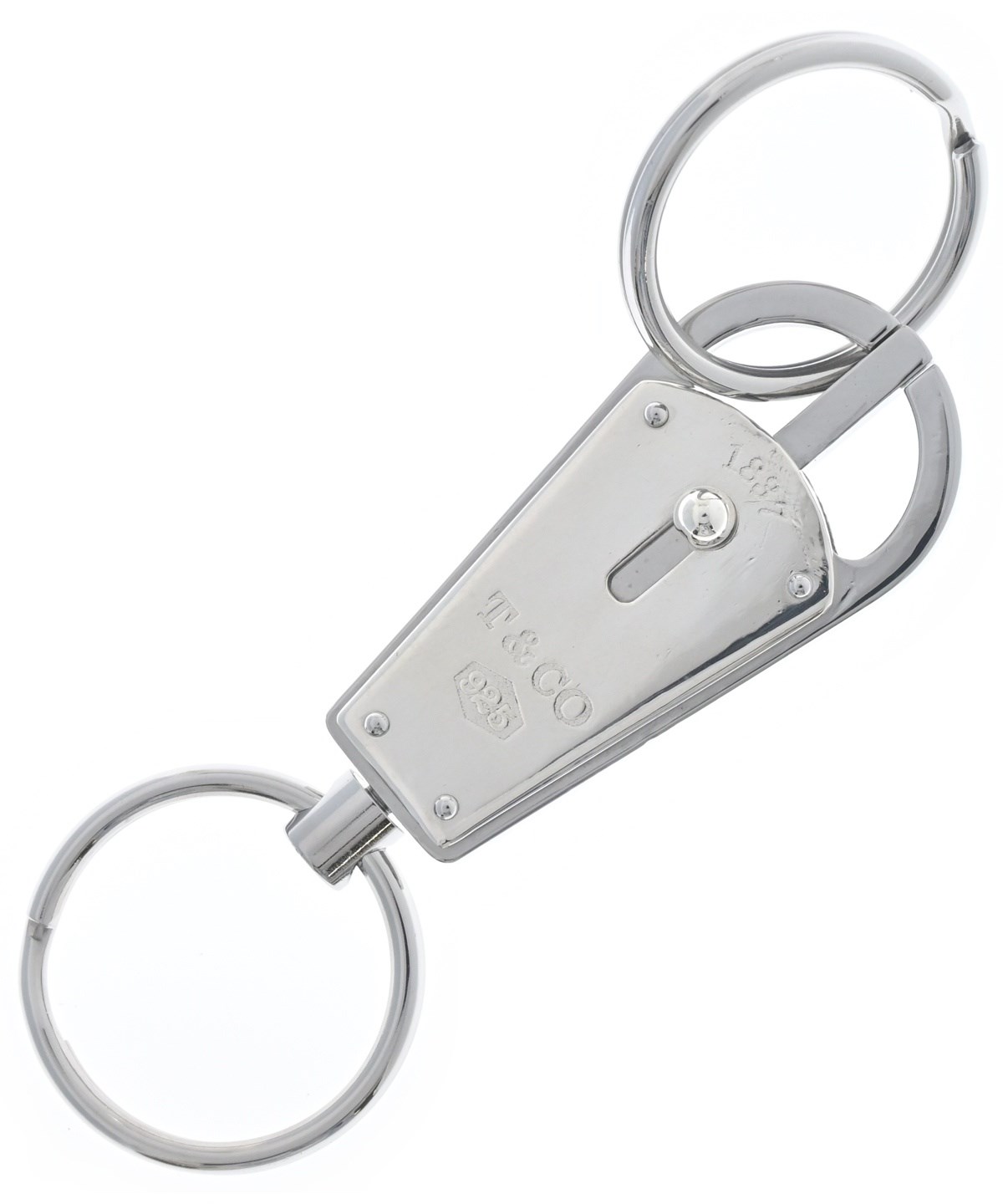 TIFFANY＆Co 925 ギフトボックス キーホルダー b_081 TIFFANY&Co. ティファニー プレゼントボックスモチーフ