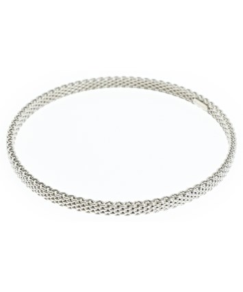 Tiffany & Co. シルバーバングル 専用ポーチ付き Tiffany & Co. シルバーブレスレット ポーチ付き - メルカリ
