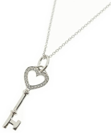 Tiffany＆co.925シルバーネックレス TIFFANY＆Co ティファニー 925 シルバー ハート ネックレス