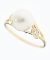 MIKIMOTO（ミキモト）リング ゴールド サイズ:10 レディース/2200672649103