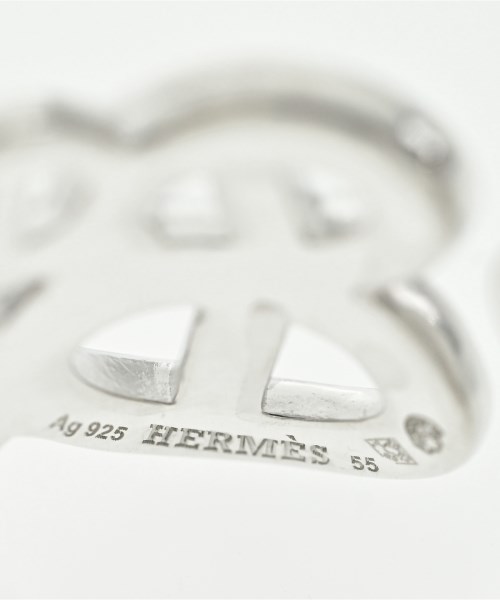 HERMES（エルメス）リング シルバー サイズ:55 レディース/2200642397867